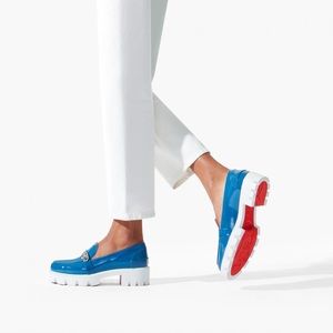 Christian Louboutin Lock Woody Patent Loafer size 39